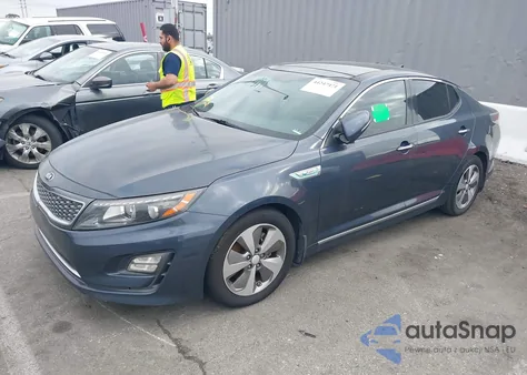 2014 Kia Optima Hybrid Ex z USA, uszkodzony, nr VIN KNAGN4AD2E5070941